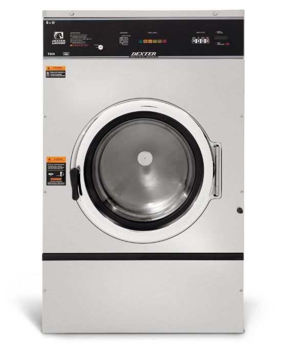 Dexter T-900 60Lb 6 Cycle Washer 1 T 900 6 cycle black front