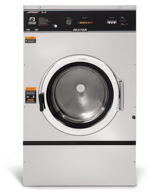 Dexter T-950 60Lb 6-Cycle On-Premise Commercial Washer 1 t 950 express 6 cycle black front