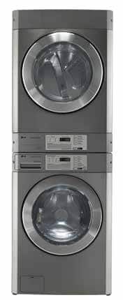 Lg Giant C+ Stacked Washer Dryer (Washer Only) 1 Lg20gcwd