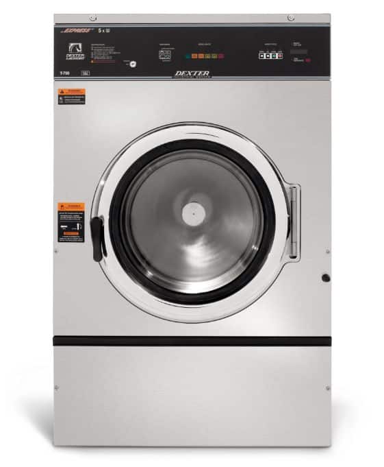 Dexter T-750 50Lb Capacity 6-Cycle On-Premise Washer 1 t 750 express 6 cycle black front